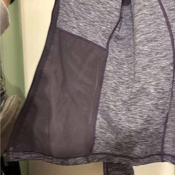 New Balance Heathered Purple Athletic Jacket - Picture 11 of 12